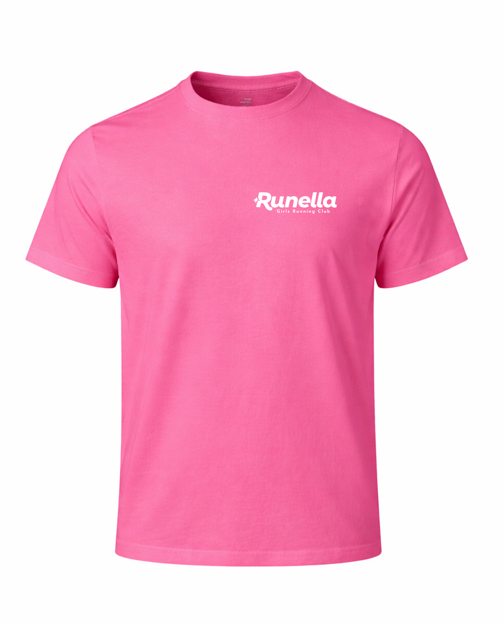 💖 Playera Sport "Girls Running Club" – Rosa