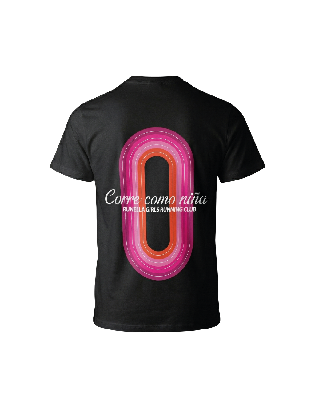 🖤 Playera Sport "Corre como Niña" – Negro