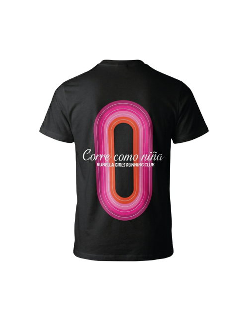 🖤 Playera Sport "Corre como Niña" – Negro